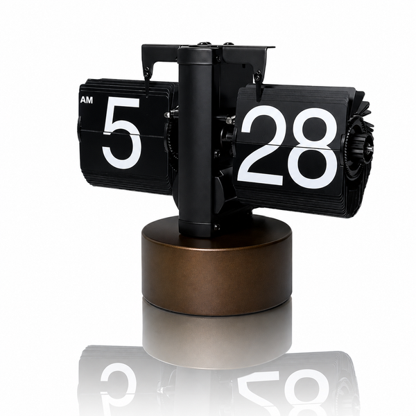 Flip Clock with Time Page Turn