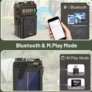 Rádio de Alarme Solar de Emergência