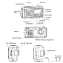 Portátil de Emergência Rádio Energia Solar