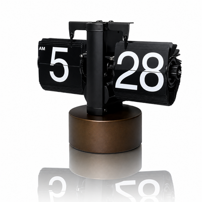 Flip Clock with Time Page Turn