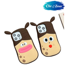 Estuche de dibujos animados 3D para niña divertida 