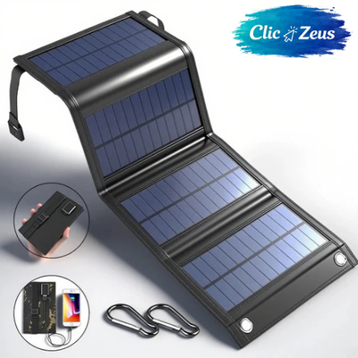 Panel solar plegable de 4 pliegues, 100W