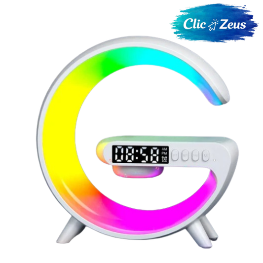 Cargador Multifuncional Sem fio Soporte Rgb Luz