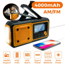 Portátil de Emergência Rádio Energia Solar