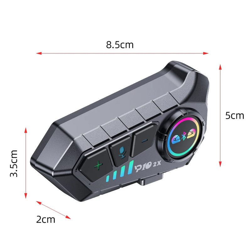 Motocicleta Interfone de Ouvido Capacete 300m