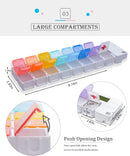 Organizador de comprimidos  com lembrete Alarme