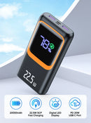 Power Bank  20000mah externo 22.5w