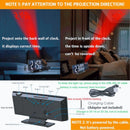 Despertador de proyección multifuncional 