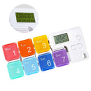 Organizador de comprimidos  com lembrete Alarme