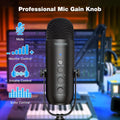 Estudio de micrófono para PC con podcast 5