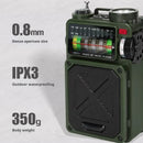 Rádio de Alarme Solar de Emergência