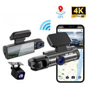 1080p Wi-Fi Dual Lens Dash Camera